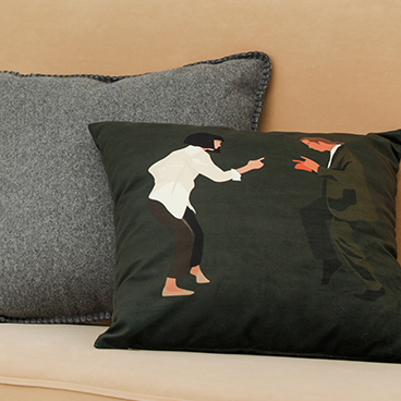 Botanical Illustrator Throw Pillow