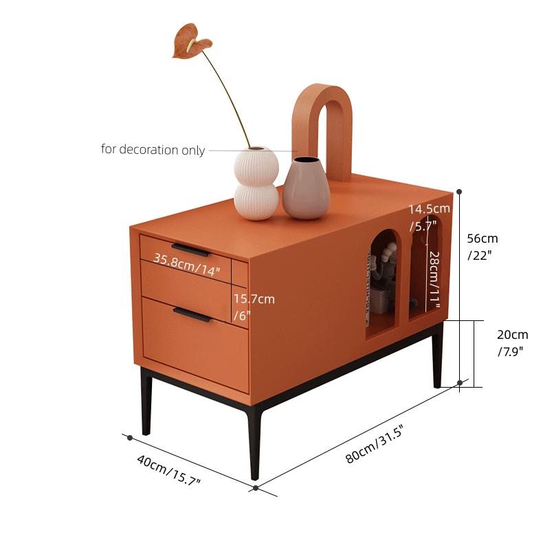 Koffler Side Table With Drawer