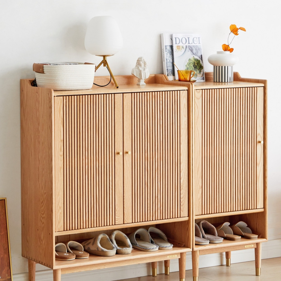 Glidden Solid Wood Shoe Cabinet