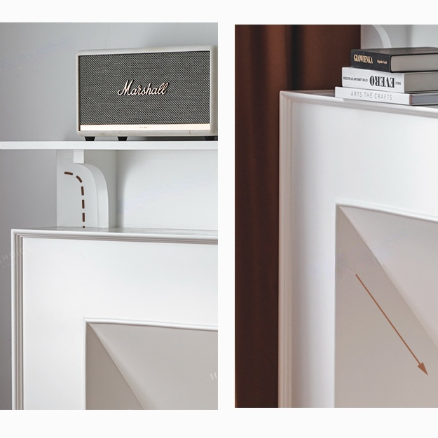 Morden Fireplace Decorative Cabinet