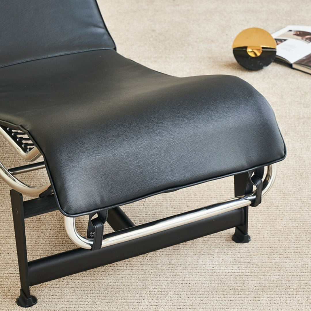 Modway Charles Leather Chaise Lounge