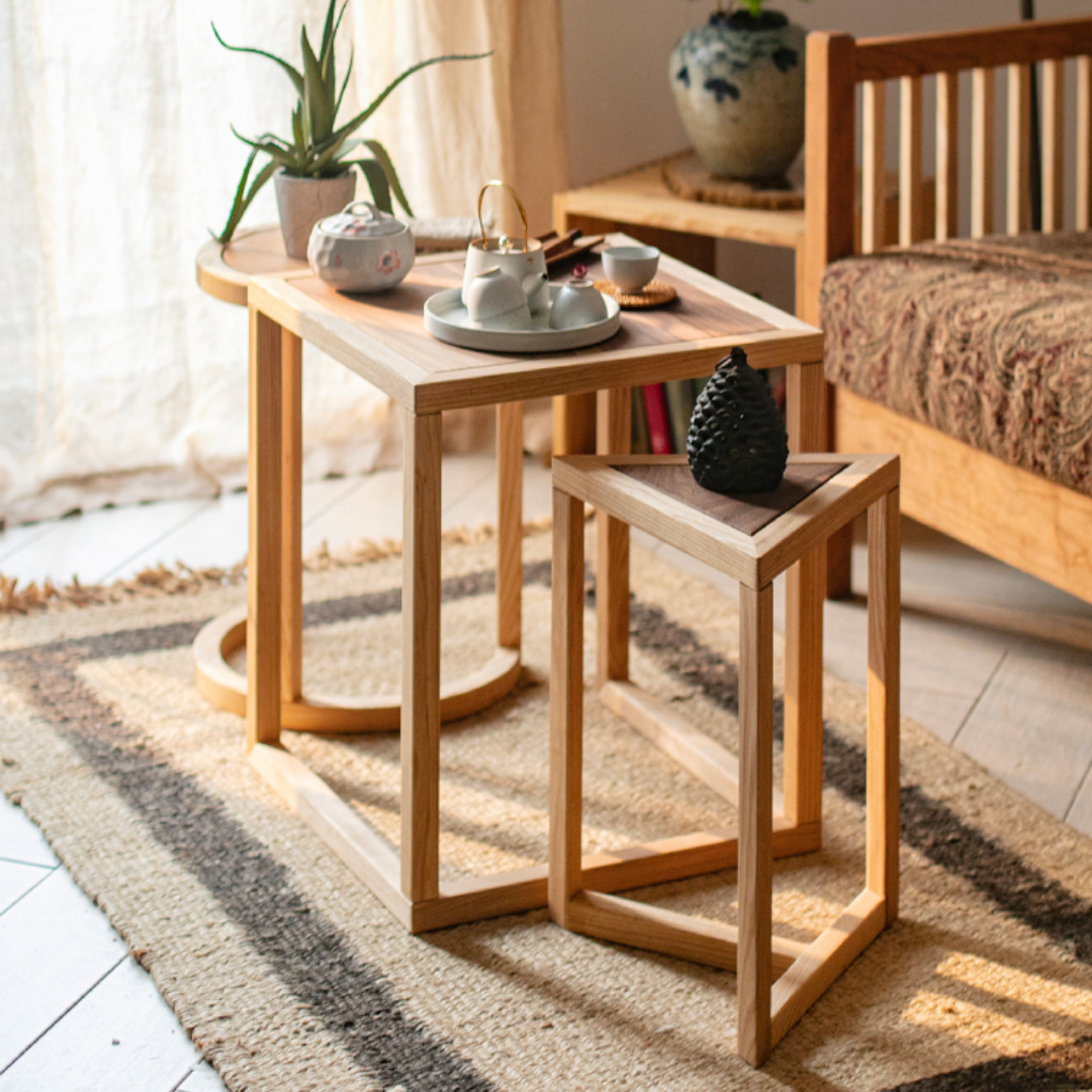 Enrique Ashwood Side Table