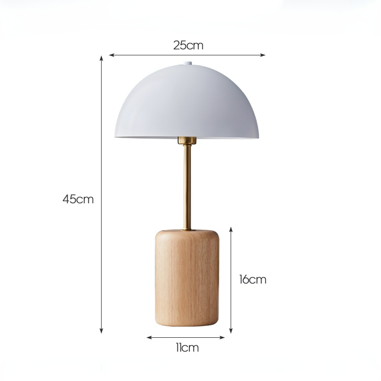 Broderick Solid Wood Table Lamp