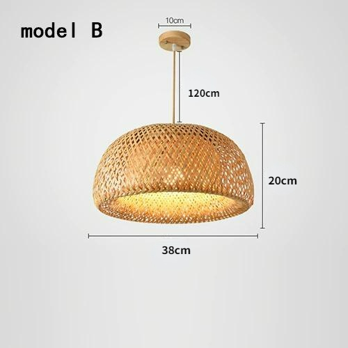 TAO Oriental Bamboo Pendant Lamp