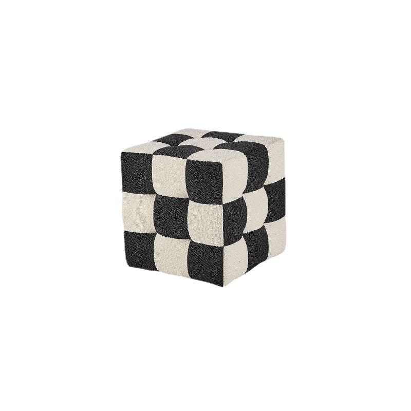 Eudora Checkerboards Ottoman