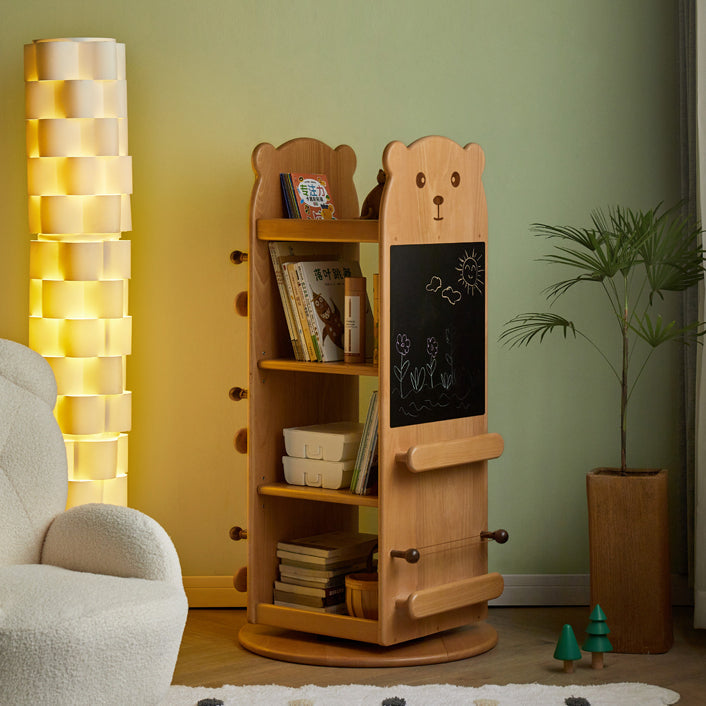 Holthaus Multifunctional Revolving Child Bookshelf