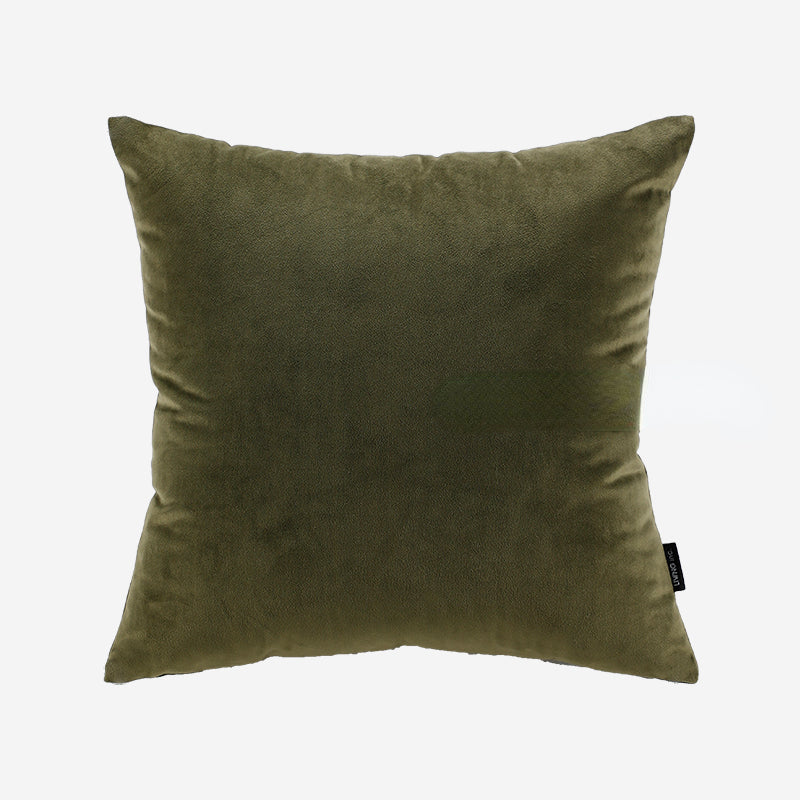 Olive Album Throw Pillow Cover & Insert