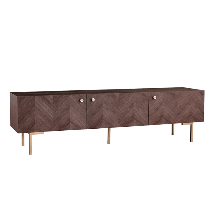 Pedraza Herringbone TV Stand