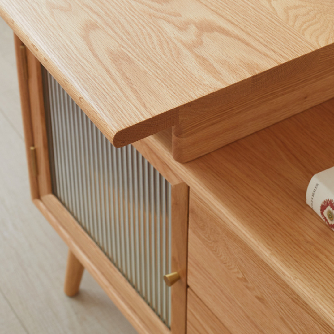 Weldon Desk with Cabinet