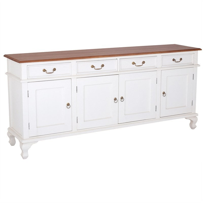 French Buffet 200cm Sideboard Jennifer 4 Door