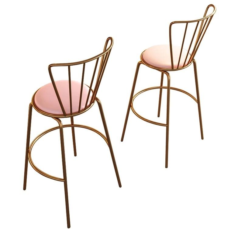 BOULEVARD Contemporary Caged Bar Stools