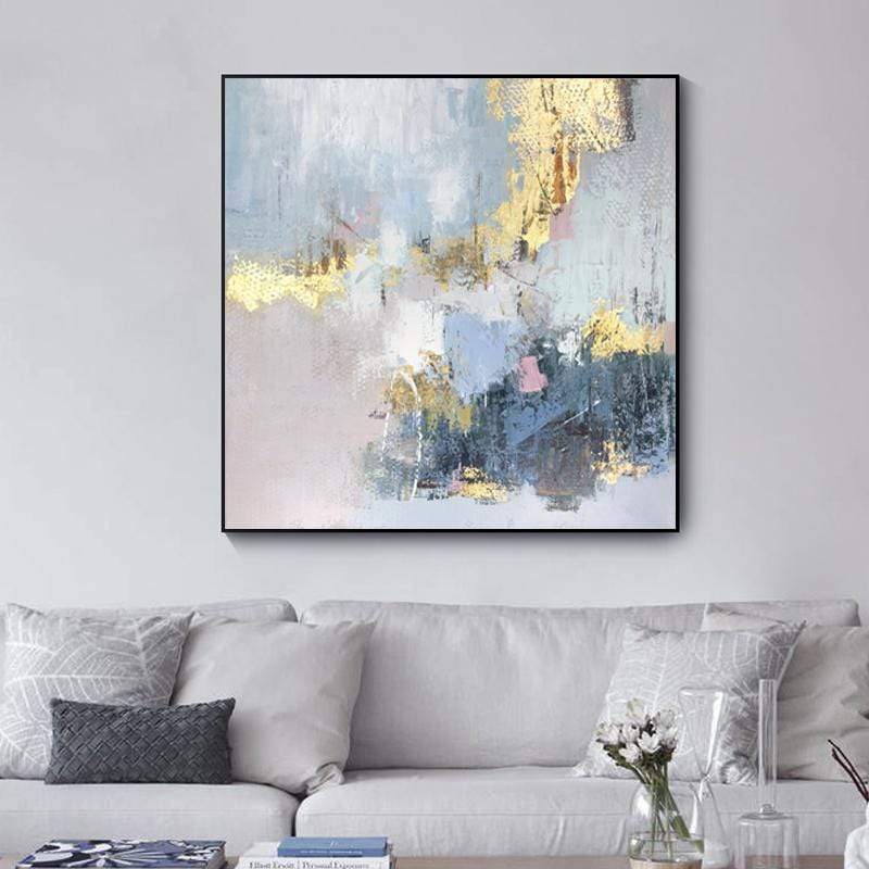 Golden Haze Oil Painting