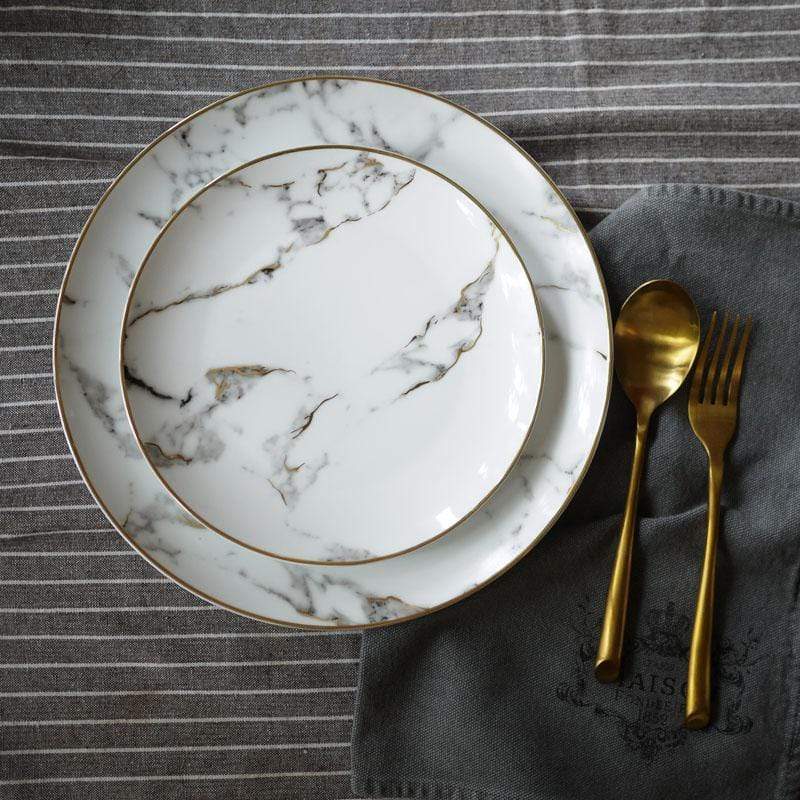 Shauna Melamine Dinner Plate 3 Piece Set