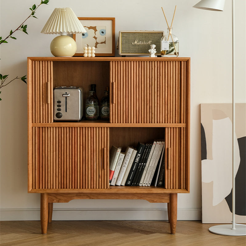 Garlyn Wood Bookcase & Cabinet