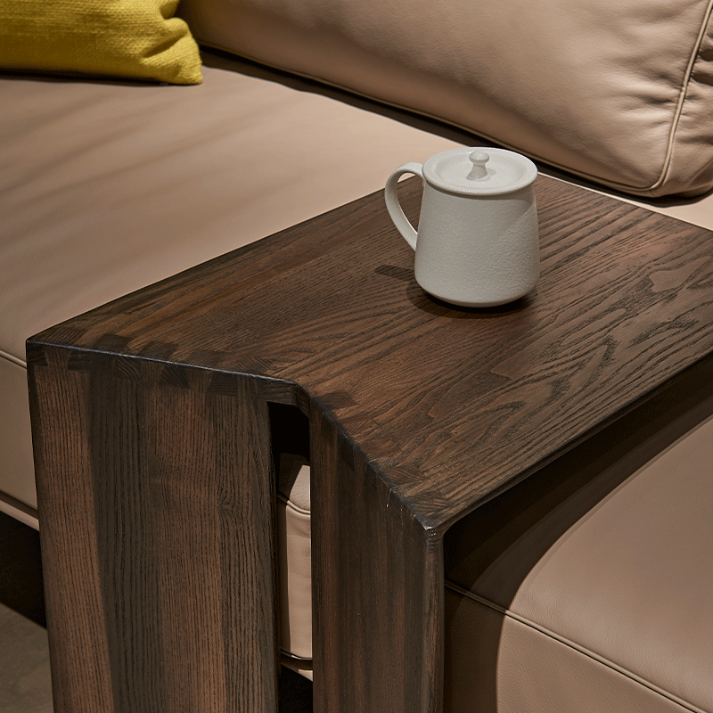 Ash Wood End Table Set