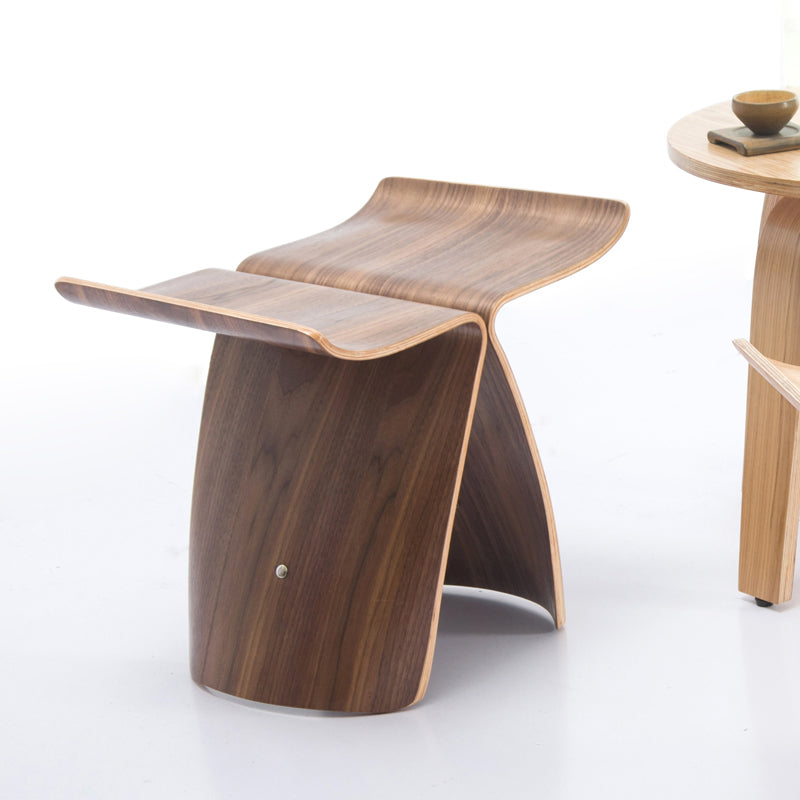 Bentwood Butterfly Accent Stool