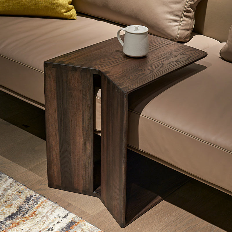 Ash Wood End Table Set