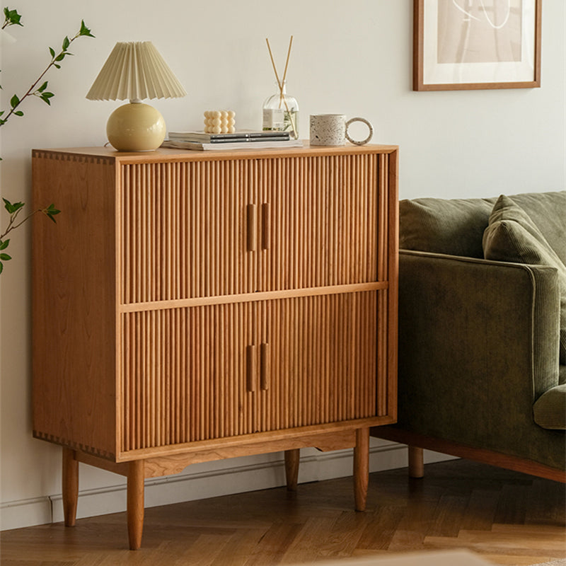 Garlyn Wood Bookcase & Cabinet