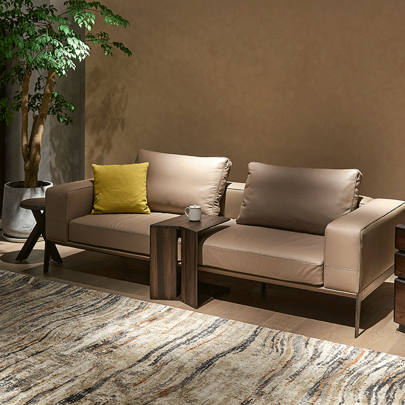 Ash Wood End Table Set