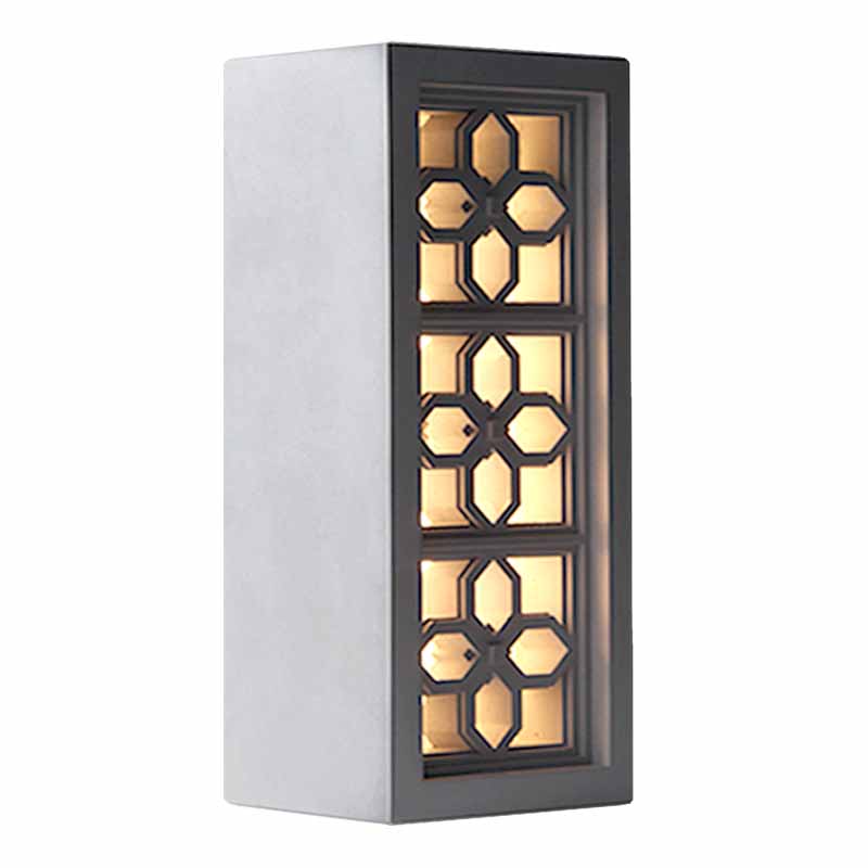 Chinese lattices Concrete Night Light