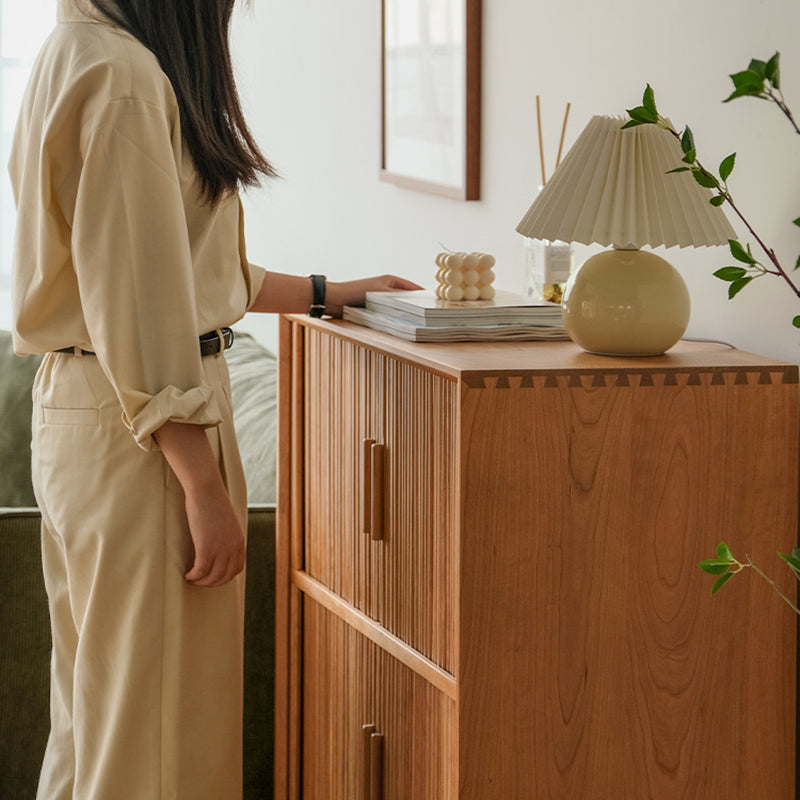 Garlyn Wood Bookcase & Cabinet