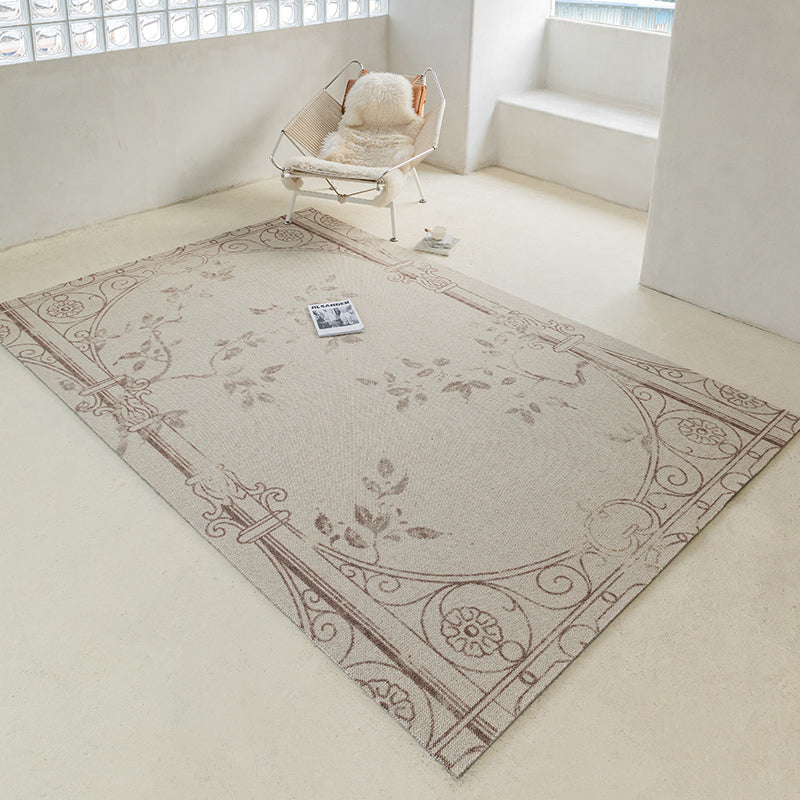 Weon Floral Wool Area Rug