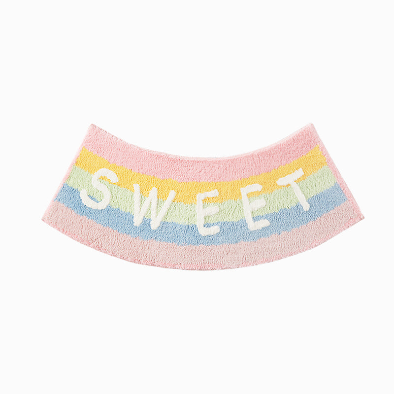 Rainbow Foot Rug