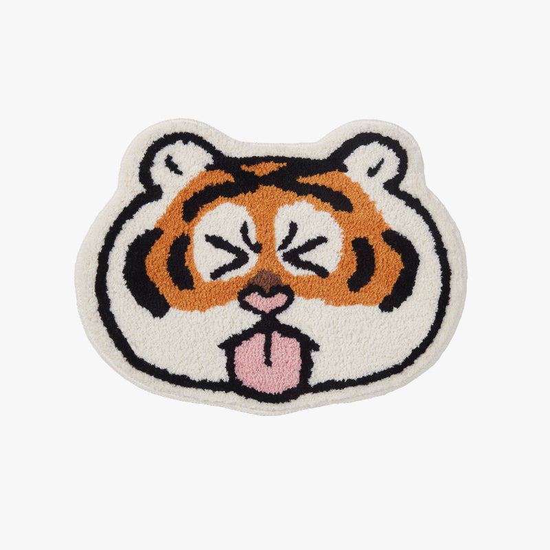 Cutie Tiger Foot Rug