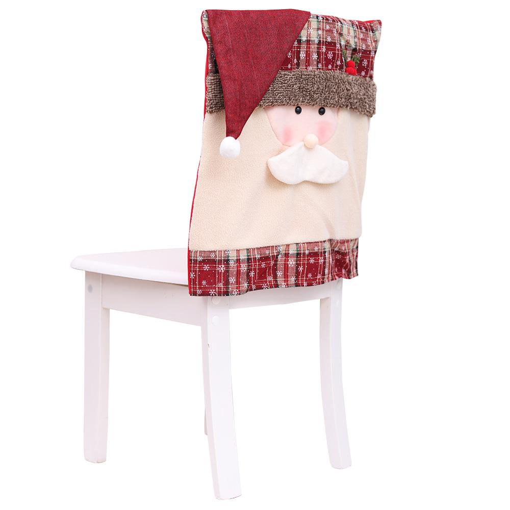 Christmas Chair Slipcover(Set of 2) - Snowman