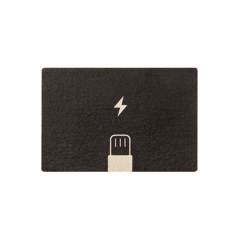 Time to Charge Greeting Rug