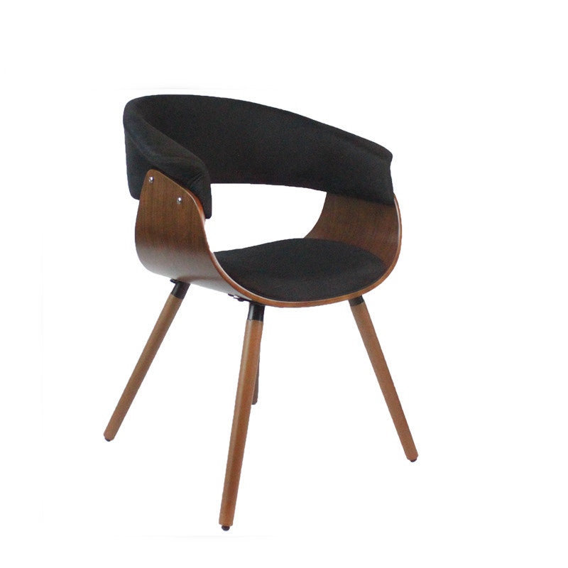 Waldon Wood Tufted Side Chair