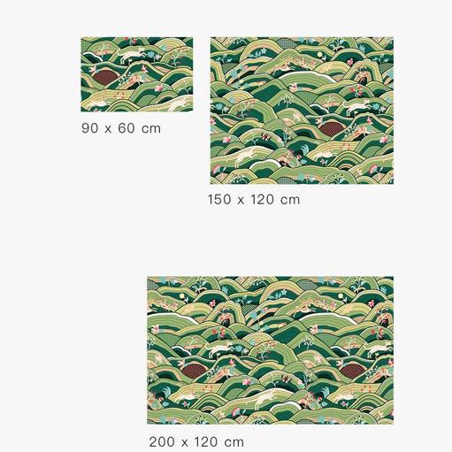 Ukiyoe Area Rug
