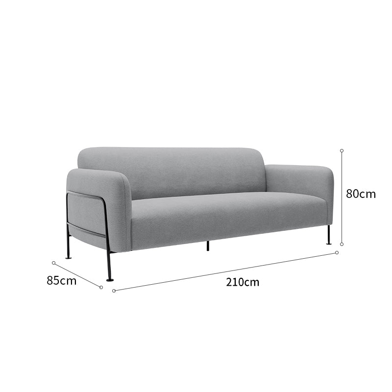 Sirugo Round Arm Sofa