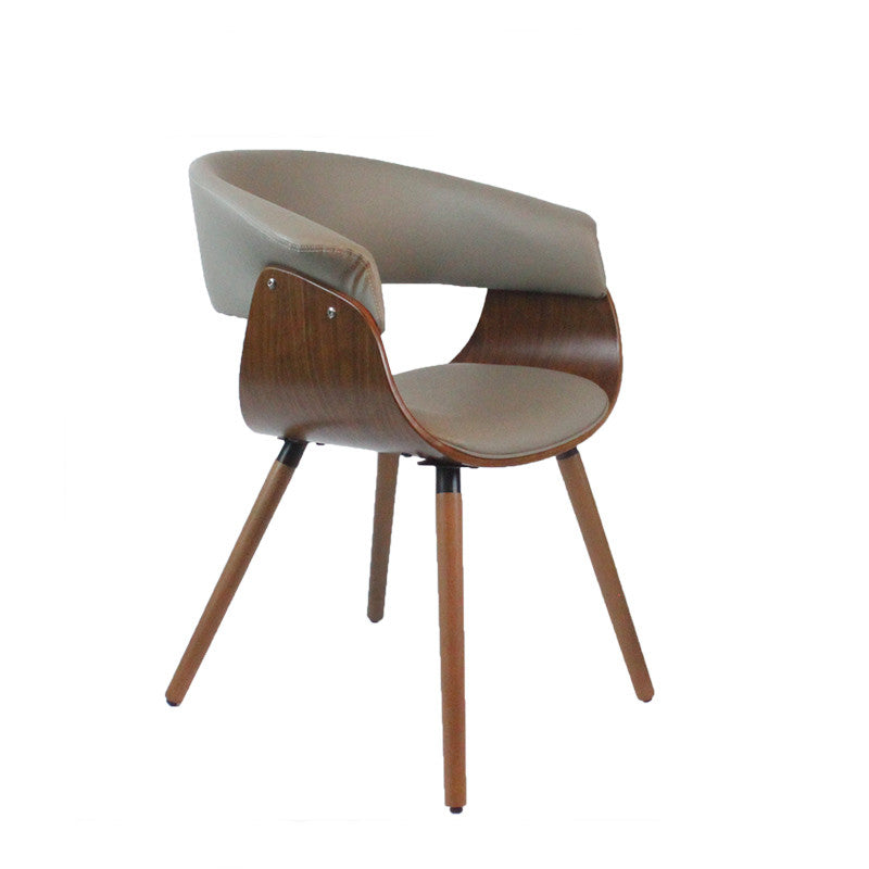 Waldon Wood Tufted Side Chair
