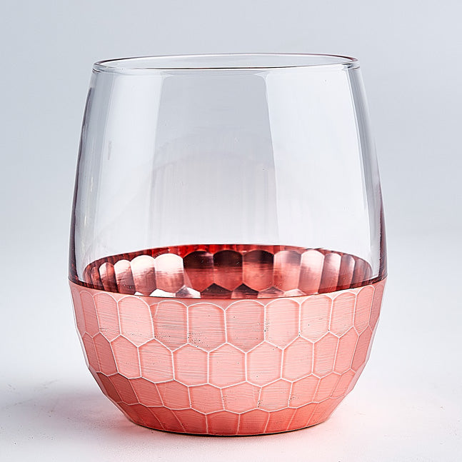 Elmsford Handmade Golden Glass