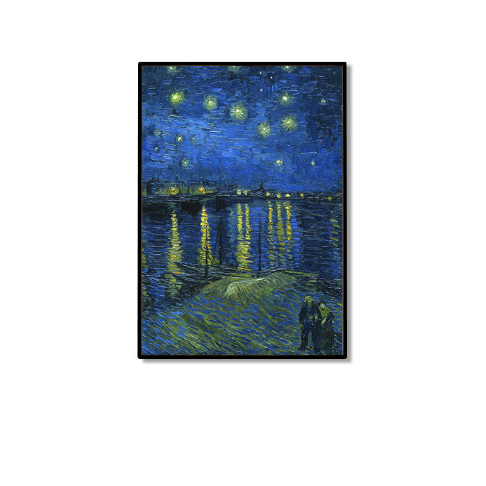 Starry Night Over the Rhone Oil Painting