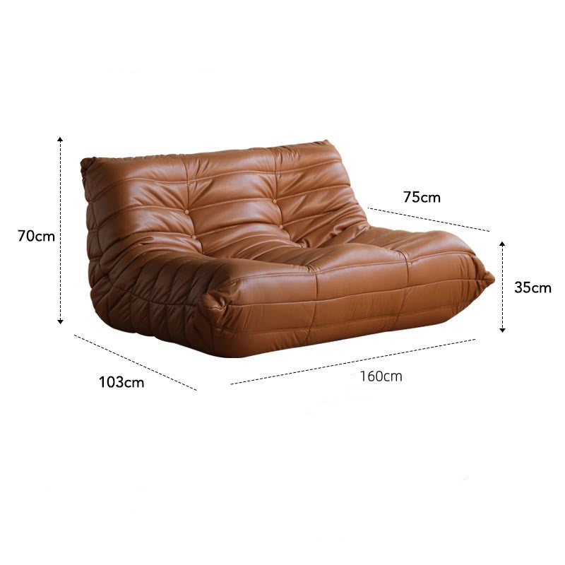 Kruska Designer Leather Sofa