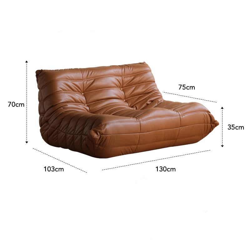 Kruska Designer Leather Sofa