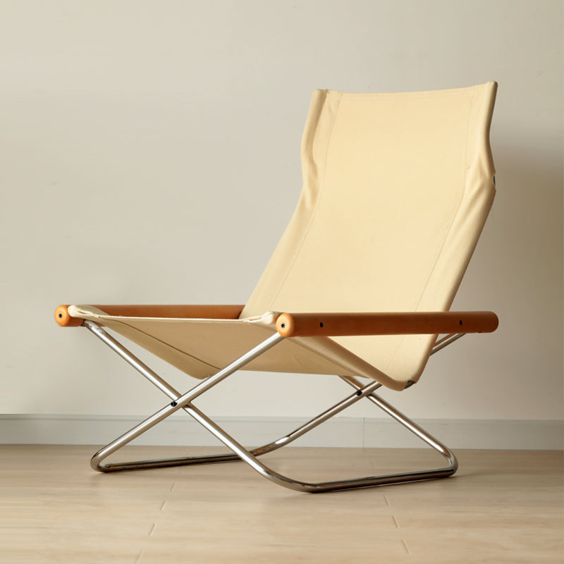 Rowell Canva Folding Lounger Chair