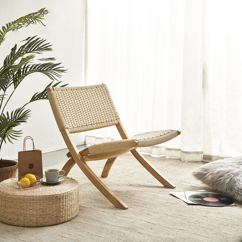 Wenzal Rattan Folding Chair