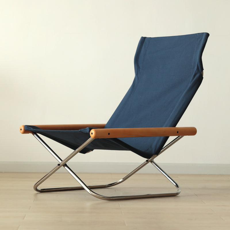 Rowell Canva Folding Lounger Chair