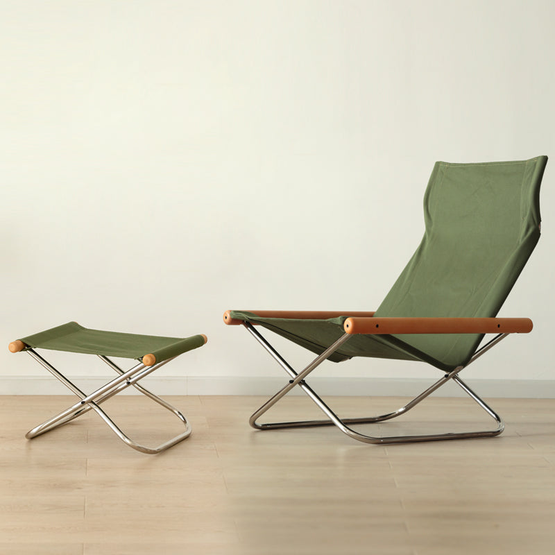 Rowell Canva Folding Lounger Chair