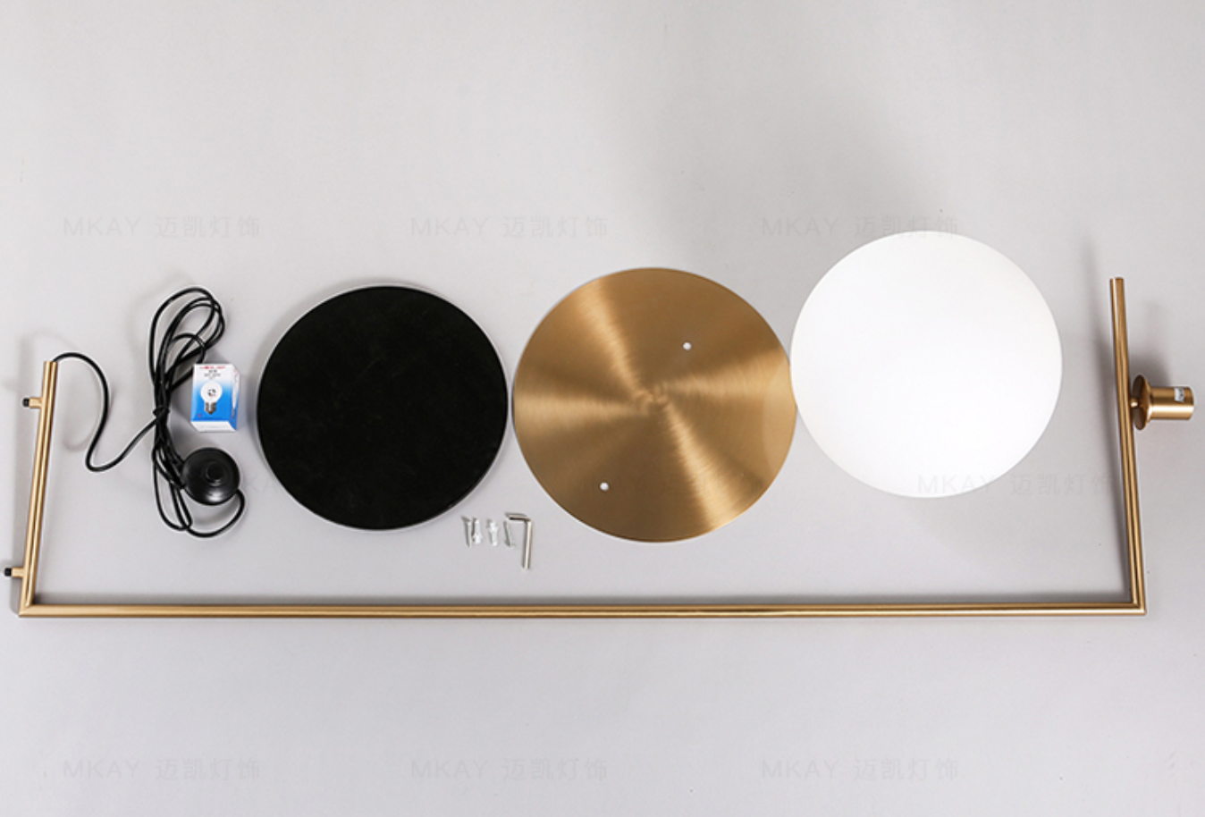 HECTOR Minimalist Round LED Standing Lamp