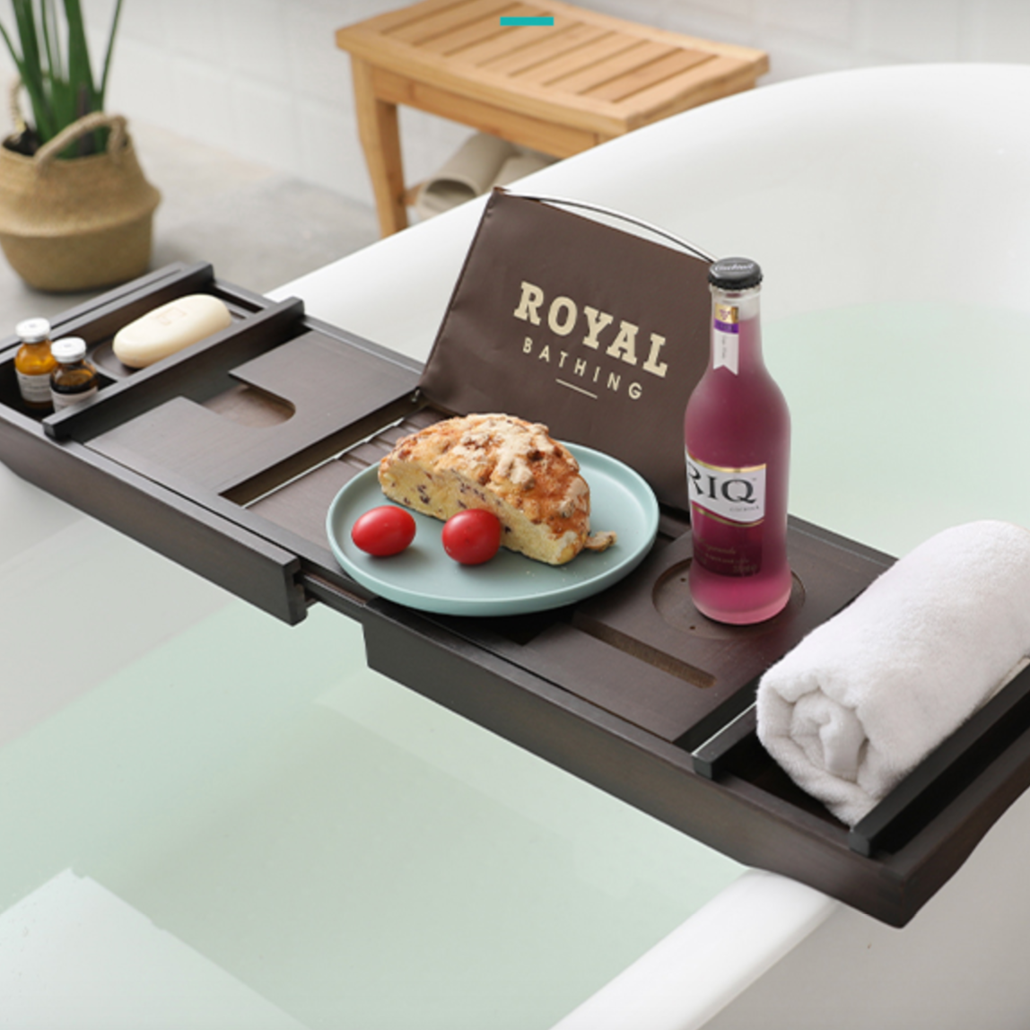 Elledge Bathtub Caddy Tray