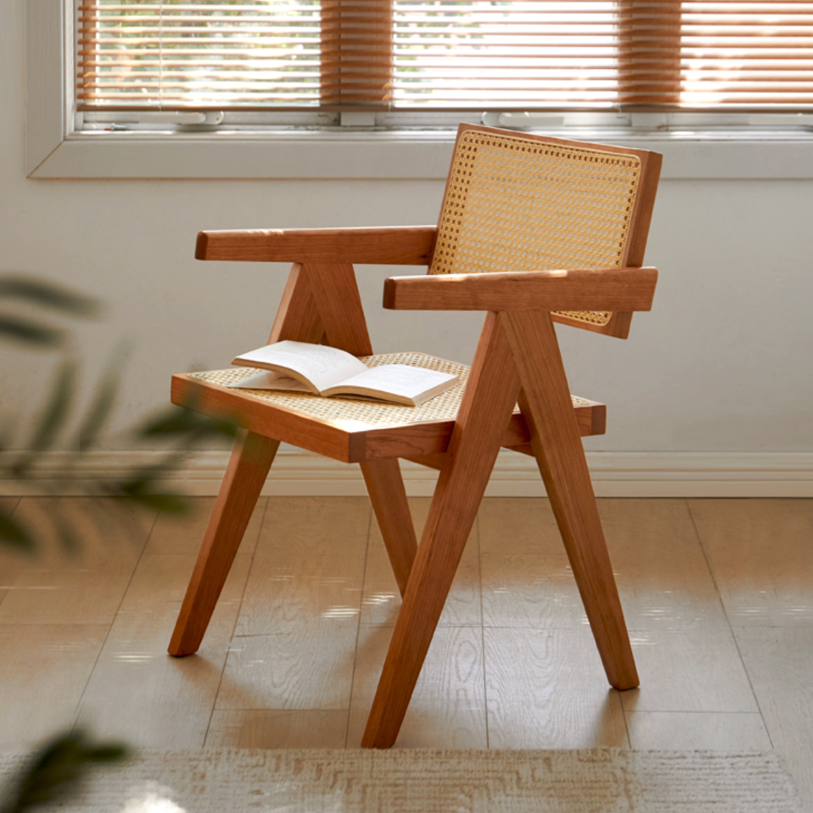Atticus Solid Wood Armchair