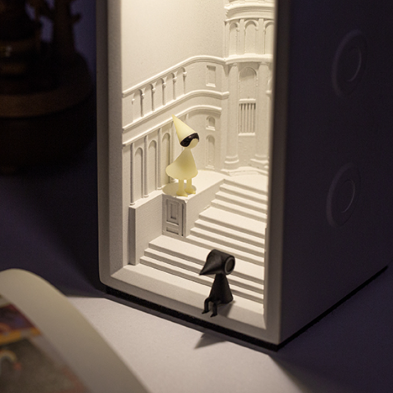 Akiana Castle Concrete Night Light
