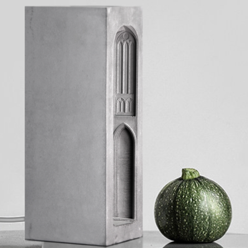 Cologne Cathedral Concrete Night Light
