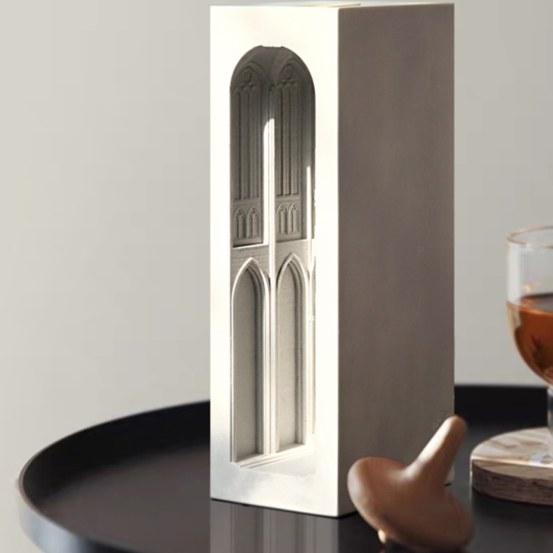 Cologne Cathedral Concrete Night Light