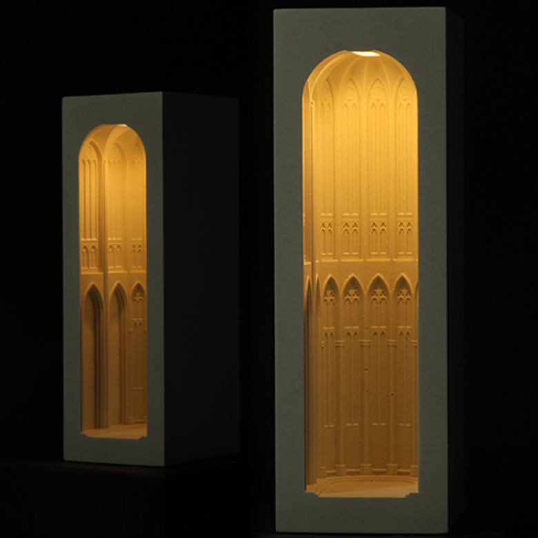 Cologne Cathedral Concrete Night Light