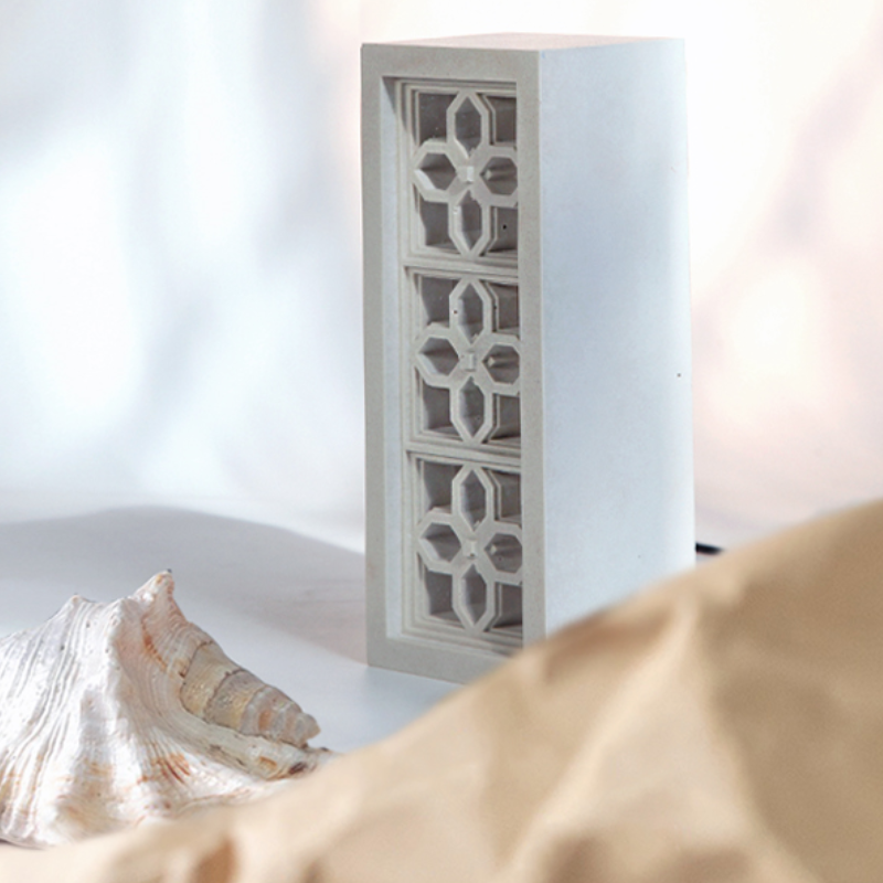 Chinese lattices Concrete Night Light